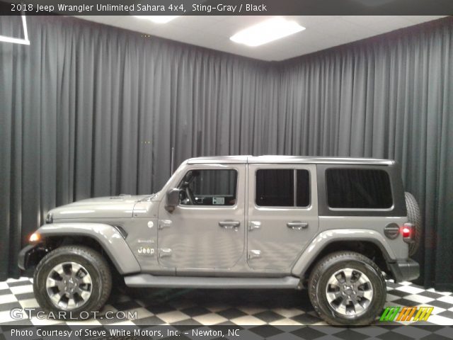 2018 Jeep Wrangler Unlimited Sahara 4x4 in Sting-Gray
