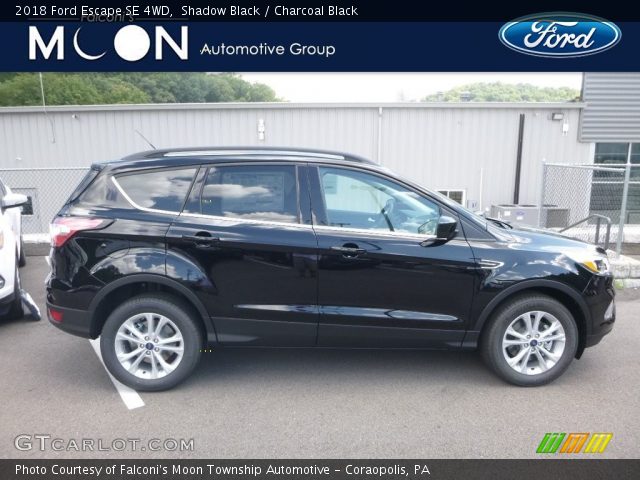 2018 Ford Escape SE 4WD in Shadow Black