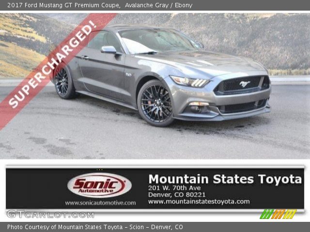 2017 Ford Mustang GT Premium Coupe in Avalanche Gray