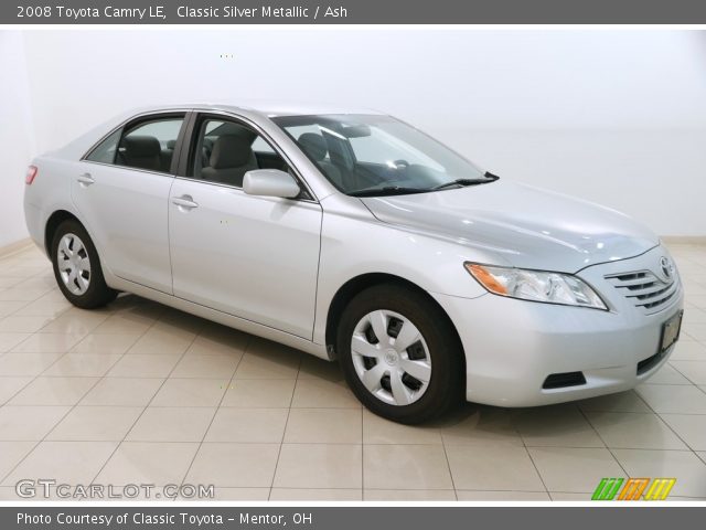 2008 Toyota Camry LE in Classic Silver Metallic