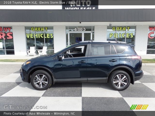 2018 Toyota RAV4 XLE in Electric Storm Blue