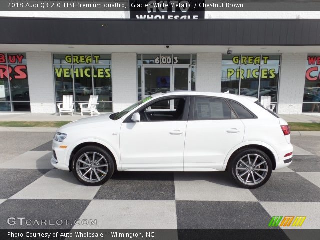 2018 Audi Q3 2.0 TFSI Premium quattro in Glacier White Metallic