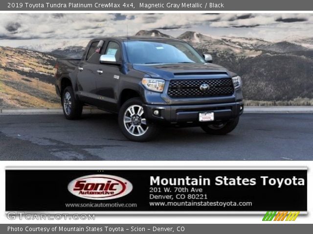 2019 Toyota Tundra Platinum CrewMax 4x4 in Magnetic Gray Metallic