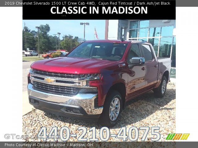 2019 Chevrolet Silverado 1500 LT Crew Cab 4WD in Cajun Red Tintcoat