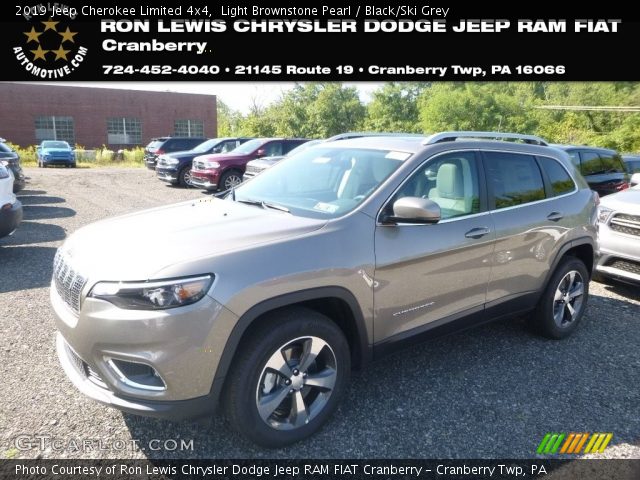 2019 Jeep Cherokee Limited 4x4 in Light Brownstone Pearl