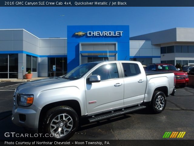 2016 GMC Canyon SLE Crew Cab 4x4 in Quicksilver Metallic