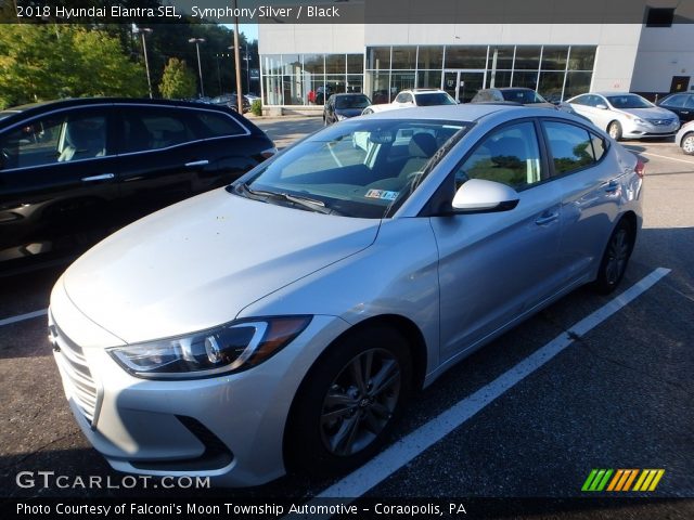 2018 Hyundai Elantra SEL in Symphony Silver