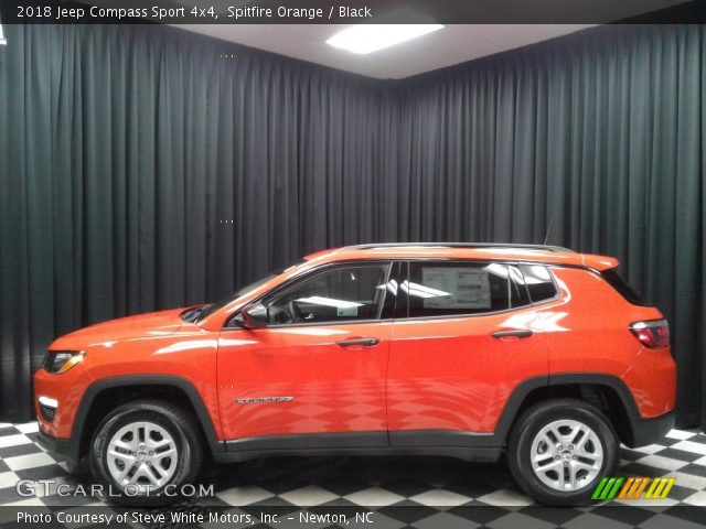 2018 Jeep Compass Sport 4x4 in Spitfire Orange