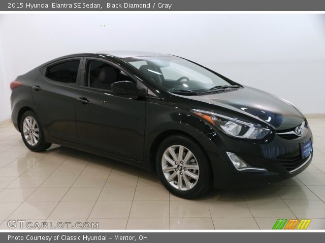 2015 Hyundai Elantra SE Sedan in Black Diamond