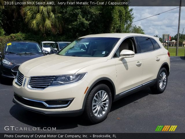 2018 Lincoln MKX Select AWD in Ivory Pearl Metallic Tri-Coat