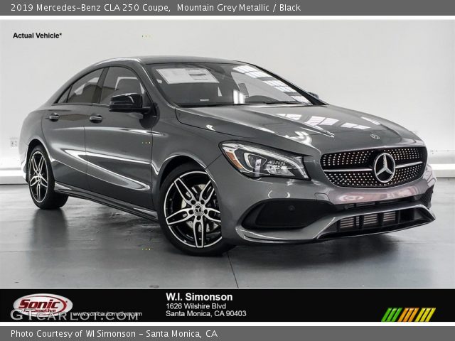 2019 Mercedes-Benz CLA 250 Coupe in Mountain Grey Metallic