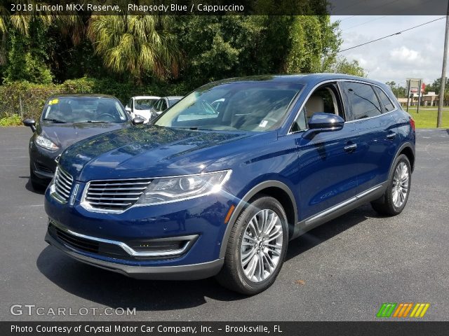 2018 Lincoln MKX Reserve in Rhapsody Blue