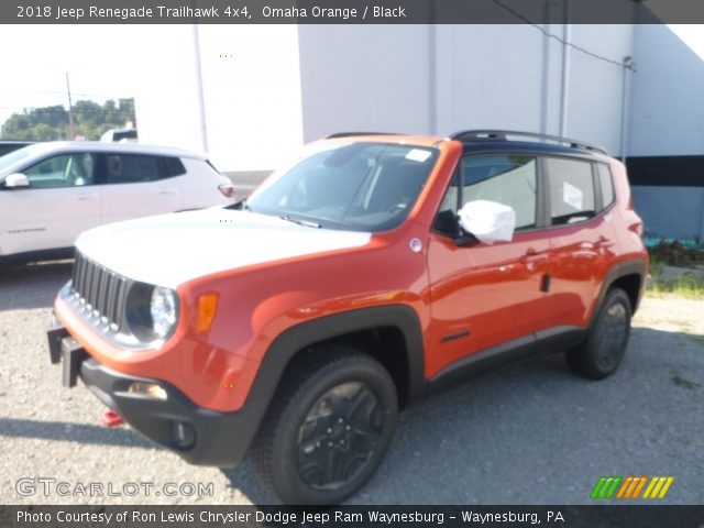 2018 Jeep Renegade Trailhawk 4x4 in Omaha Orange