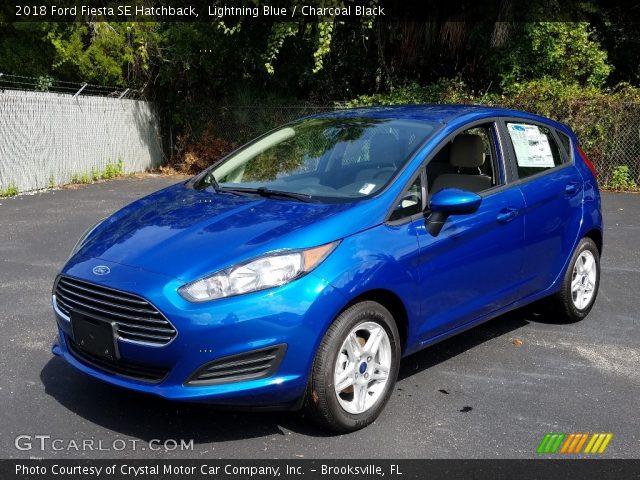 2018 Ford Fiesta SE Hatchback in Lightning Blue