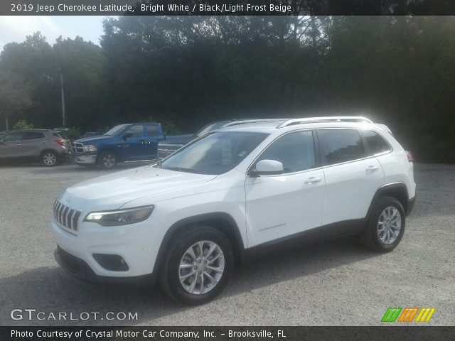 2019 Jeep Cherokee Latitude in Bright White