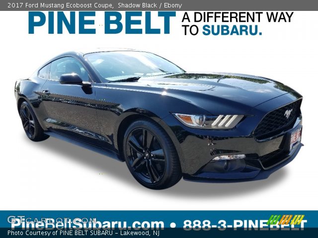 2017 Ford Mustang Ecoboost Coupe in Shadow Black