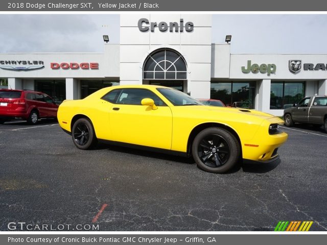 2018 Dodge Challenger SXT in Yellow Jacket