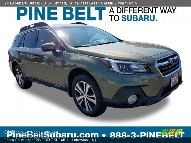 2019 Subaru Outback 3.6R Limited in Wilderness Green Metallic