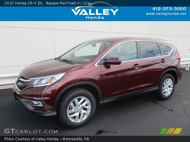 2015 Honda CR-V EX in Basque Red Pearl II