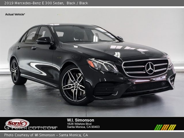 2019 Mercedes-Benz E 300 Sedan in Black