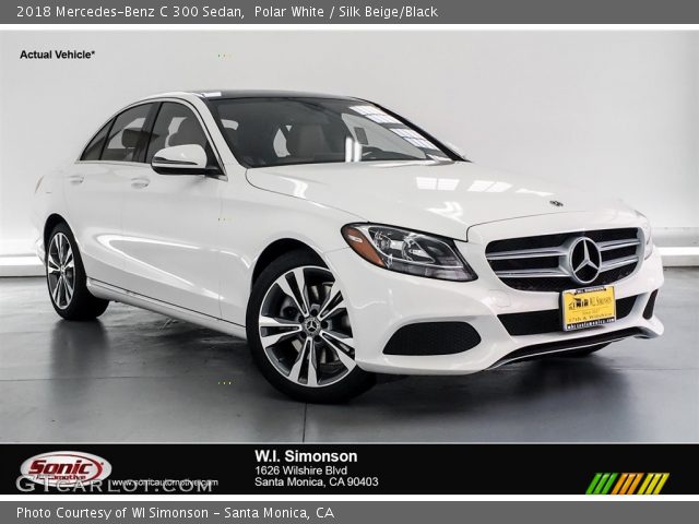 2018 Mercedes-Benz C 300 Sedan in Polar White
