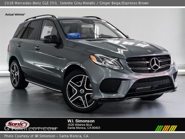 2018 Mercedes-Benz GLE 350 in Selenite Grey Metallic