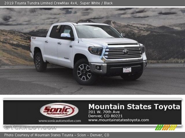 2019 Toyota Tundra Limited CrewMax 4x4 in Super White