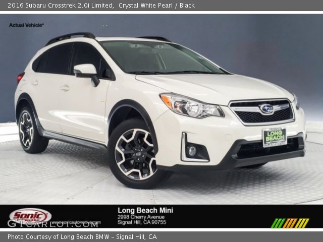 2016 Subaru Crosstrek 2.0i Limited in Crystal White Pearl
