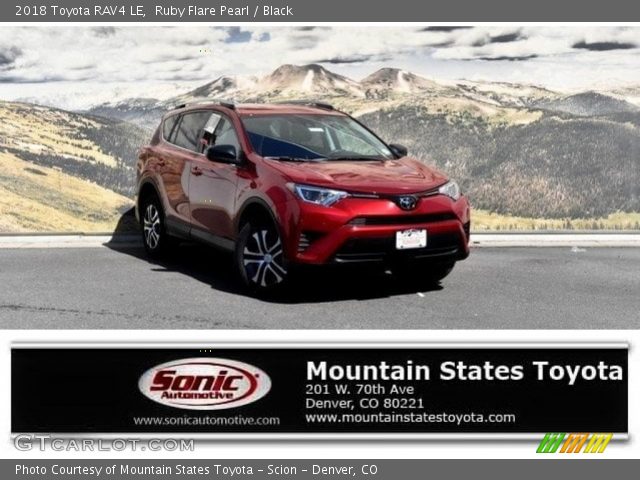 2018 Toyota RAV4 LE in Ruby Flare Pearl