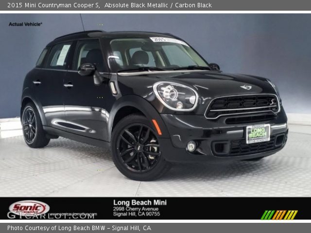 2015 Mini Countryman Cooper S in Absolute Black Metallic