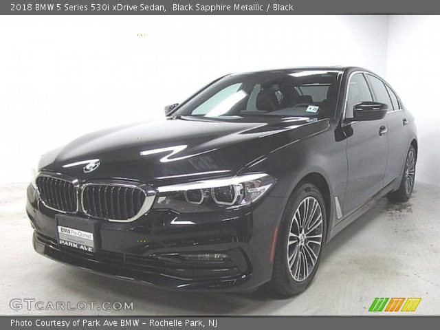 2018 BMW 5 Series 530i xDrive Sedan in Black Sapphire Metallic