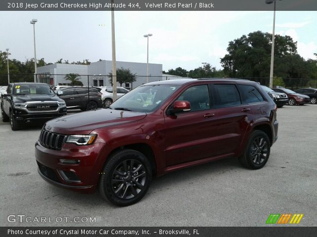 2018 Jeep Grand Cherokee High Altitude 4x4 in Velvet Red Pearl