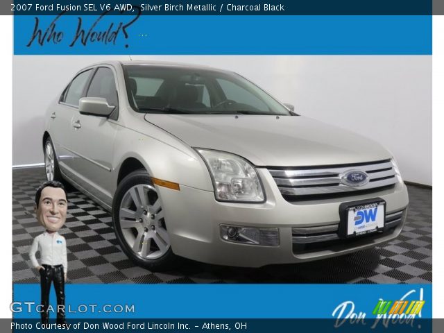 2007 Ford Fusion SEL V6 AWD in Silver Birch Metallic