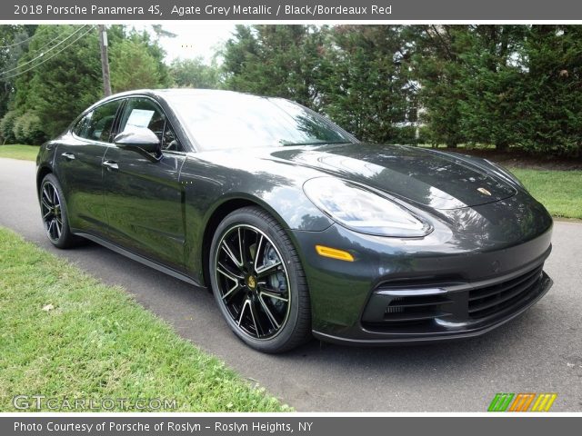 2018 Porsche Panamera 4S in Agate Grey Metallic