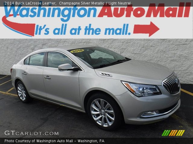 2014 Buick LaCrosse Leather in Champagne Silver Metallic