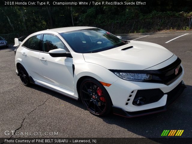 2018 Honda Civic Type R in Championship White