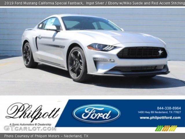 2019 Ford Mustang California Special Fastback in Ingot Silver