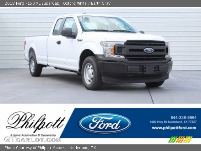 2018 Ford F150 XL SuperCab in Oxford White