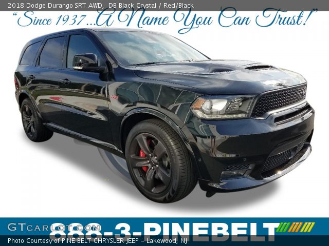 2018 Dodge Durango SRT AWD in DB Black Crystal
