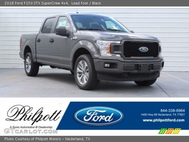 2018 Ford F150 STX SuperCrew 4x4 in Lead Foot