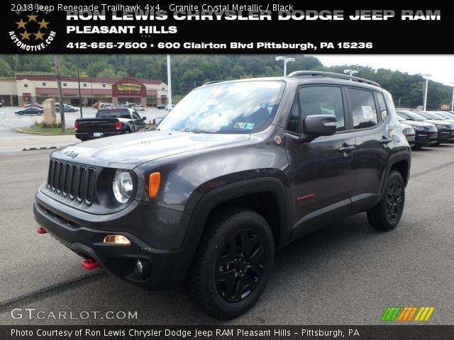 2018 Jeep Renegade Trailhawk 4x4 in Granite Crystal Metallic