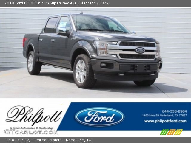 2018 Ford F150 Platinum SuperCrew 4x4 in Magnetic