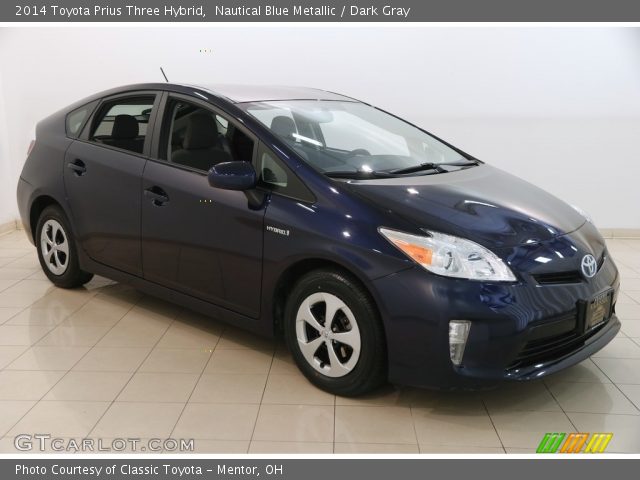 2014 Toyota Prius Three Hybrid in Nautical Blue Metallic