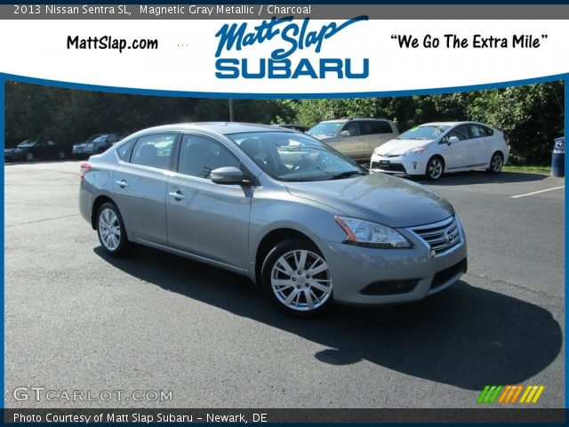2013 Nissan Sentra SL in Magnetic Gray Metallic