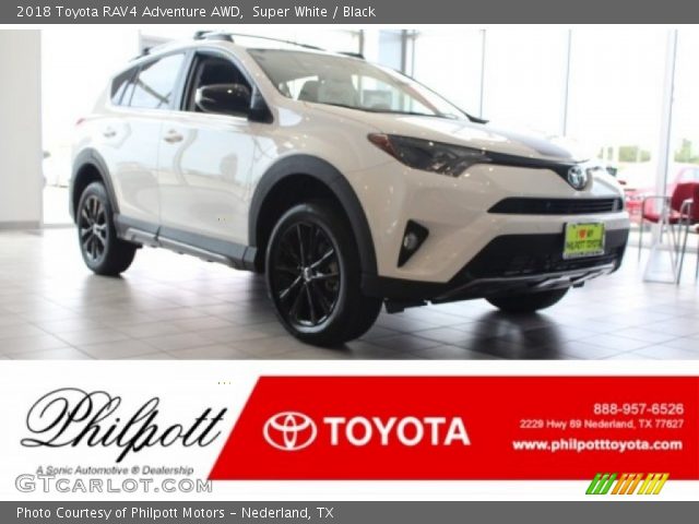 2018 Toyota RAV4 Adventure AWD in Super White