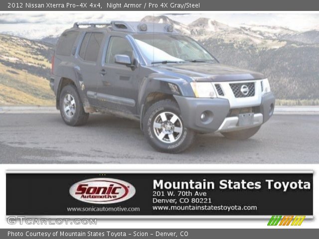 2012 Nissan Xterra Pro-4X 4x4 in Night Armor