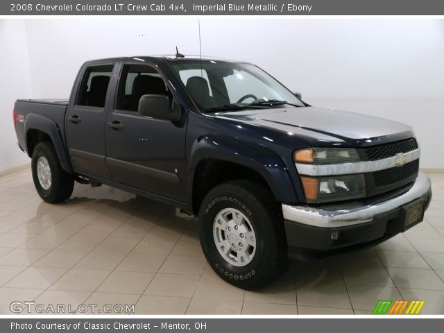 2008 Chevrolet Colorado LT Crew Cab 4x4 in Imperial Blue Metallic