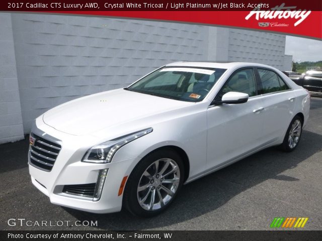 2017 Cadillac CTS Luxury AWD in Crystal White Tricoat