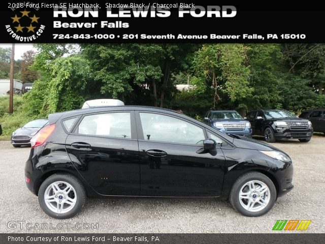 2018 Ford Fiesta SE Hatchback in Shadow Black