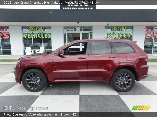 2018 Jeep Grand Cherokee High Altitude in Velvet Red Pearl